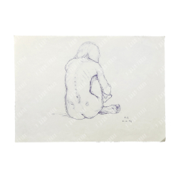 Эскизы обнаженной натуры. Графика. Австрия. 1990-е.