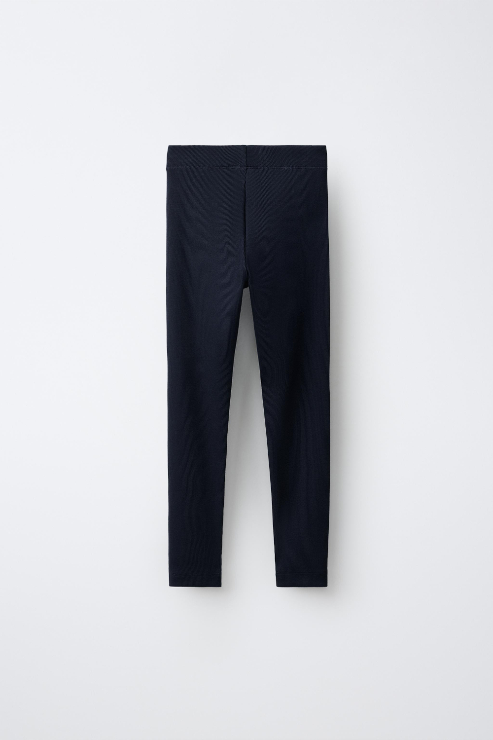 ZARA ЛЕГИНСЫ В РУБЧИК С ЭТИКЕТКОЙ, МОРСКОЙ СИНИЙ