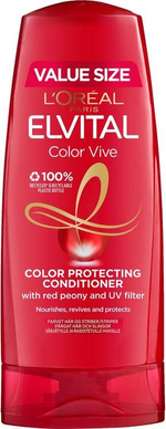Кондиционер для волос L'Oral Elvital Color-Vive для окрашенных и мелированных волос с УФ-фильтром и экстрактом пиона, 400 мл (Франция)