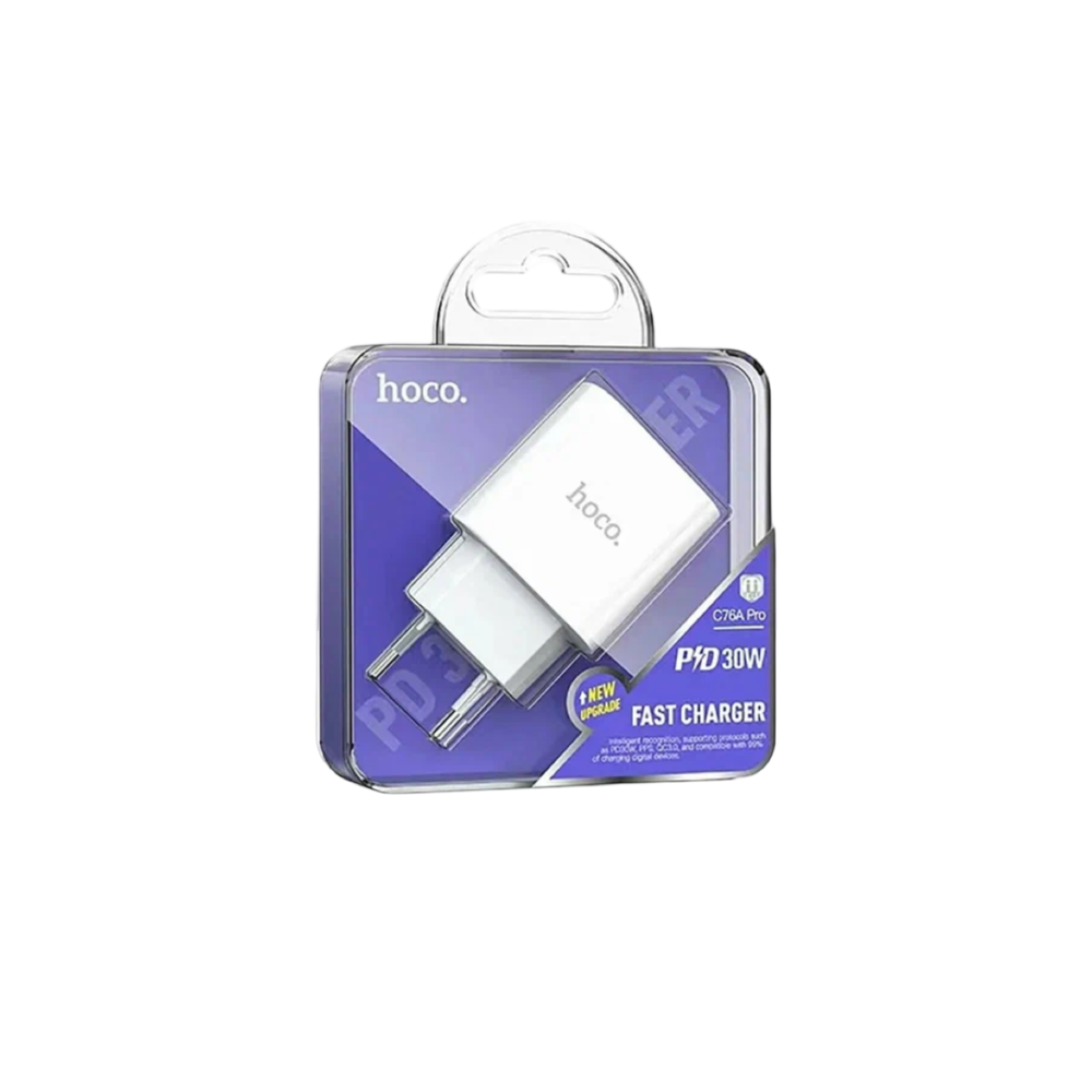 СЗУ Блок Hoco C76A PRO 30W  Цвет: Белый