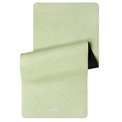 Каучуковый коврик для йоги Yoga Life Green 185*68*0,5 см нескользящий