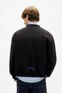 PULL&BEAR Толстовка "Stranger Things", темно-серый