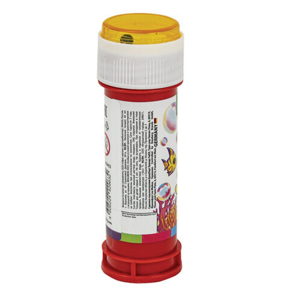 Мыльные пузыри 60 мл, с игрушкой на крышке, BRAUBERG KIDS, 665453