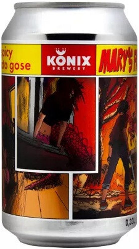 Пиво Коникс Мэри'с Френд / Konix Mary's Friend 0.33л - 6шт