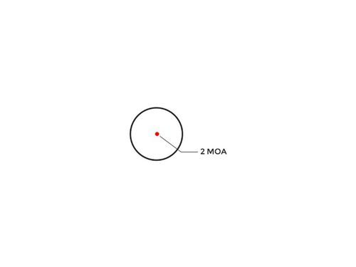 Коллиматорный прицел Holosun Micro точка 2MOA,12 подсв., +крон., яркость-барабан, U-защита, внешн.бат.,100г.