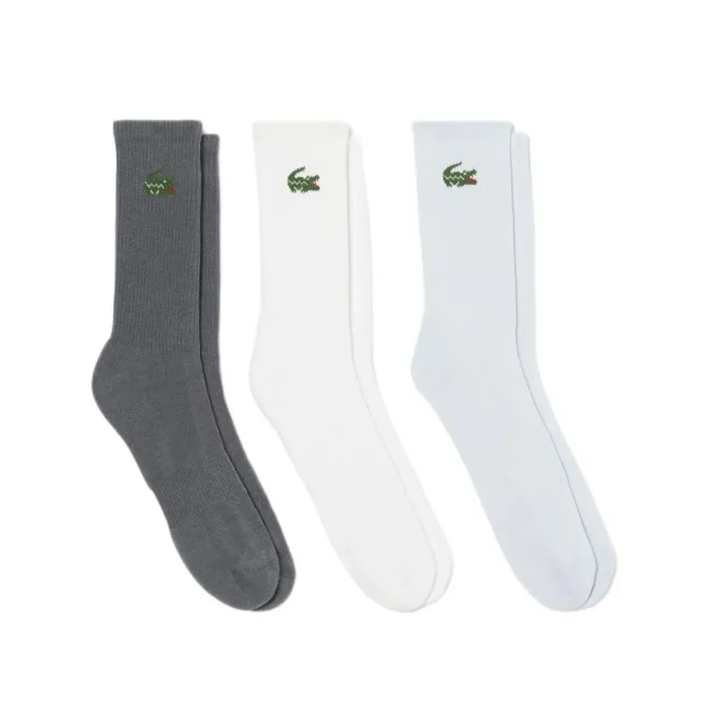 Теннисные носки Lacoste Sport 3P - multicolor