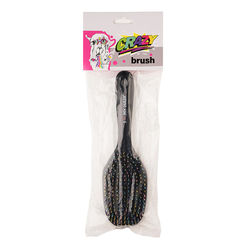 I Love My Hair Щётка "Crazy Brush" 1302, черная