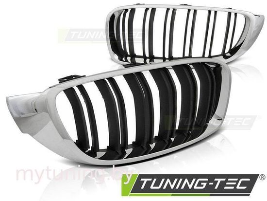 Решетка (ноздри) радиатора M4 LOOK CHROME BLACK для BMW 4 F32 F33 F36