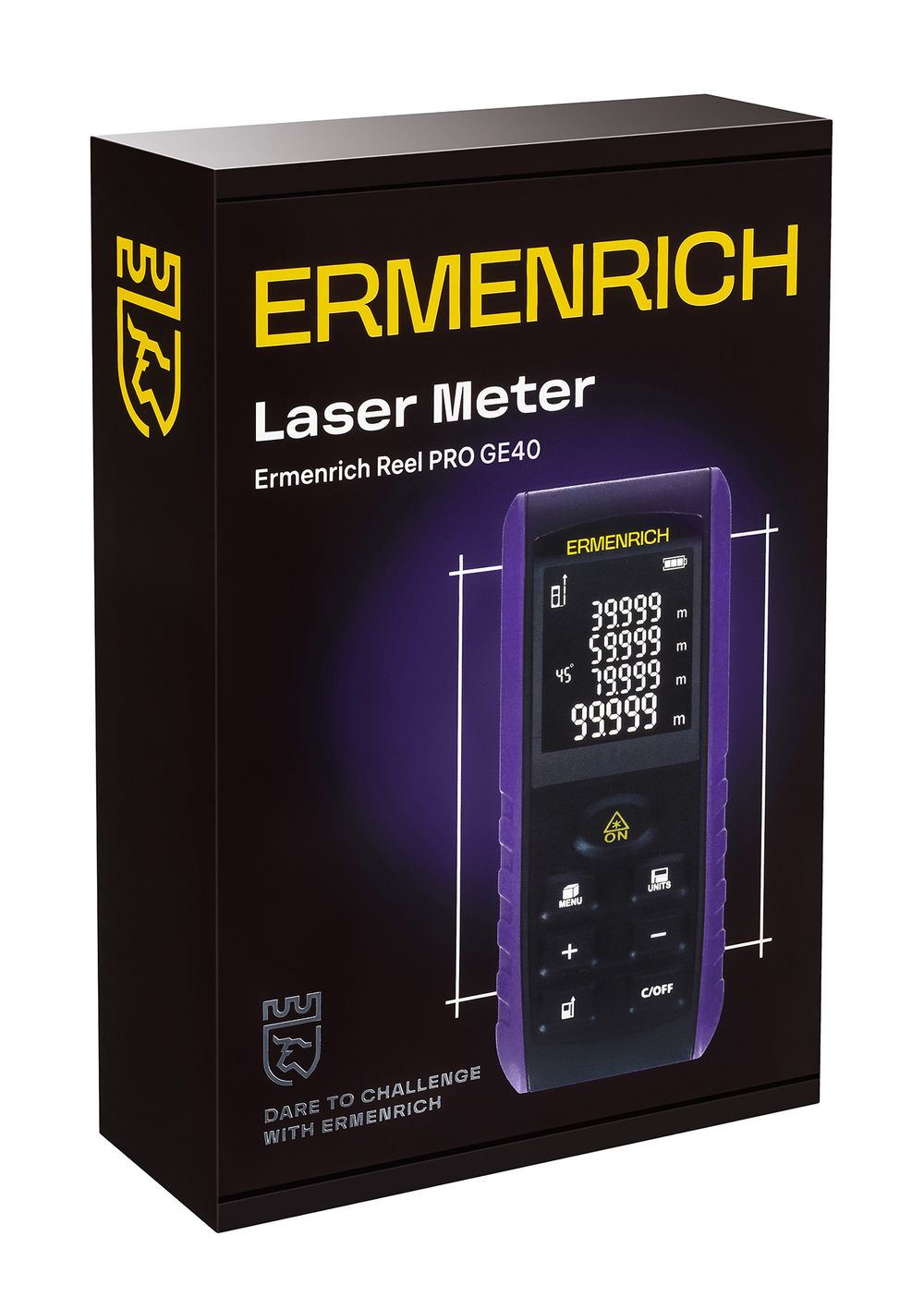 Лазерная рулетка Ermenrich Reel PRO GE40