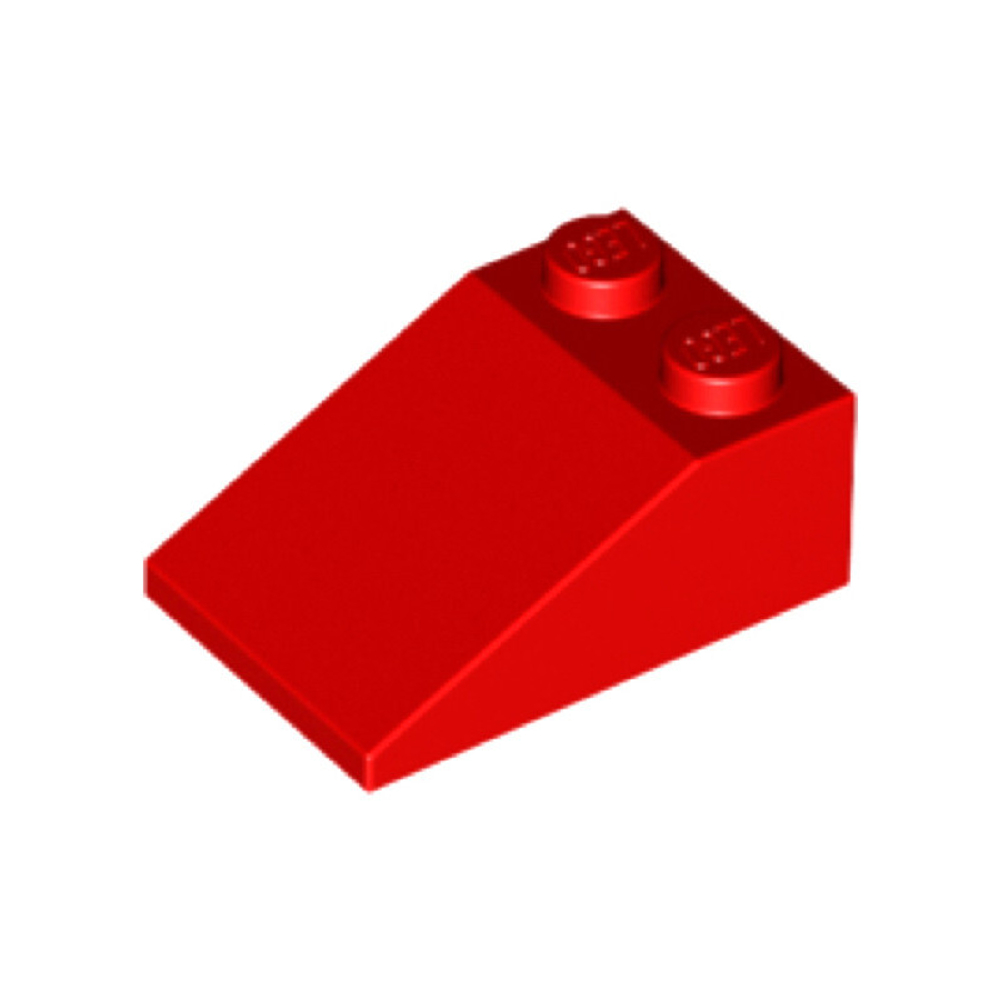 Lego 50шт Кровельный Кирпич 2x3/25° (красный) 329821