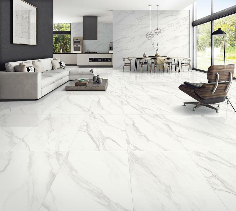 Laparet Calacatta Superb Белый Полированный 60x120