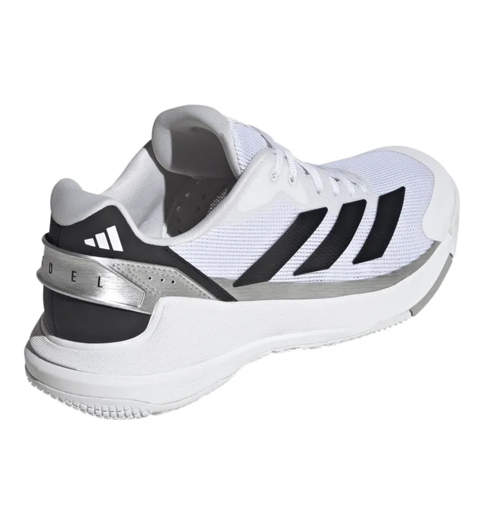 Мужские кросовки для Padel Adidas Crazyquick LS Padel M - cloud white/core black/silver metallic