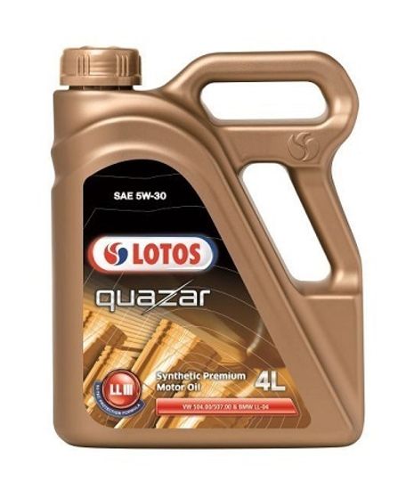LOTOS QUAZAR LLIII SAE 5W-30 масло моторное синтетическое (4 Литра)