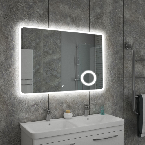 Зеркало Azario Эльза-4 100 см LED-00002329 с подсветкой