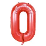 Шар цифра КРАСНАЯ 100см