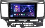 Магнитола для Mitsubishi Lancer X 2007-2016 (рамка 9) - Teyes CC3 на Android 10, Быстрая, QLED, CarPlay, 4G SIM-слот