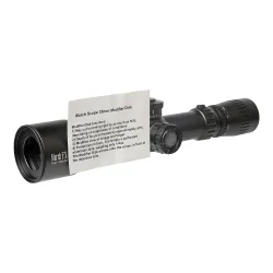 Прицел March-FX 4,5-28x52 FML-TR1 FFP 34мм - вид сбоку с фокусировочными кольцами