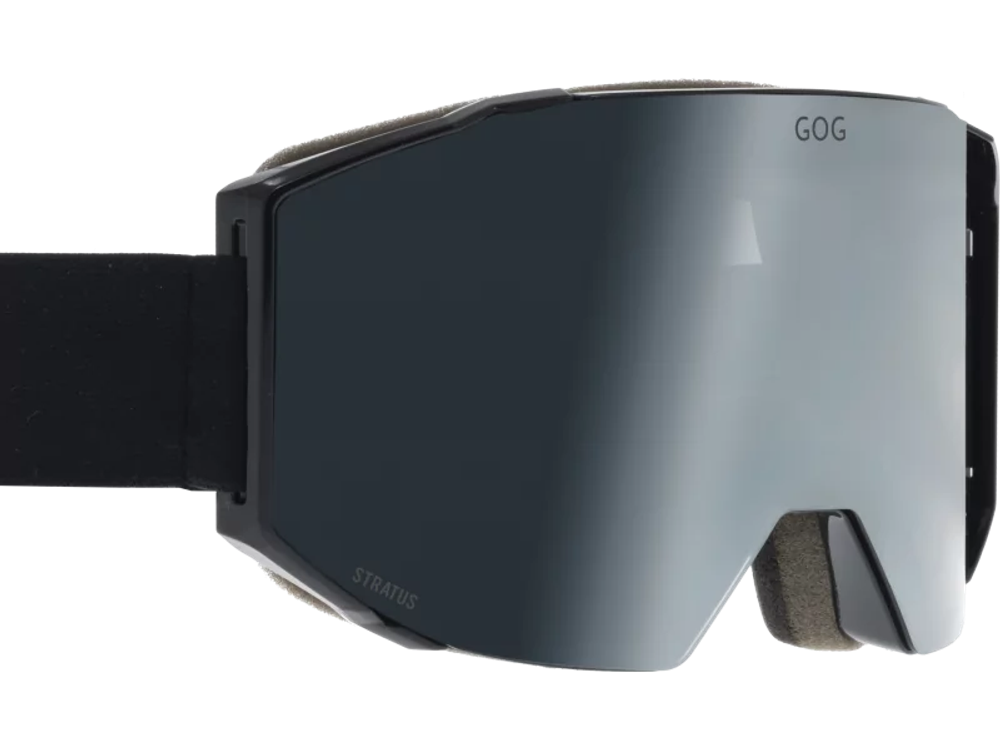 Горнолыжная маска GOG Stratus / Black / Reflex Silver