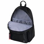 Рюкзак BRAUBERG FASHION CITY универсальный, карман-антивор, "Missing cat", черный, 44х31х16 см, 271673