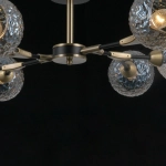 IL0253-8CSQ-79 BK AB светильник потолочный ILLUMICO, E14х8