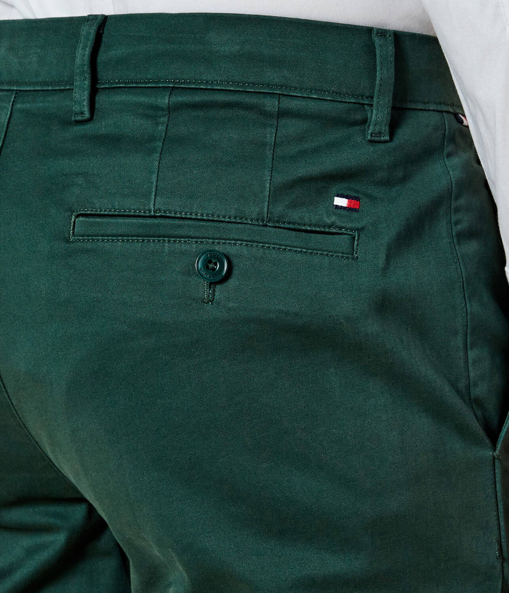 Чиносы Denton Tommy Hilfiger - зеленый(MW0MW37873)
