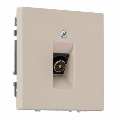 Розетка телевизионная LAVERO SUPERIOR 1033301011 кремовый матовый