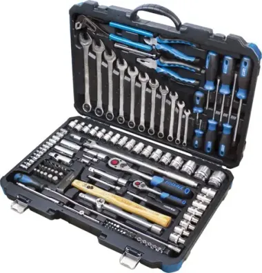 Набор инструментов 124пр. 1/4''&1/2''(6гр.)(4-32мм) Forsage F-41241-5