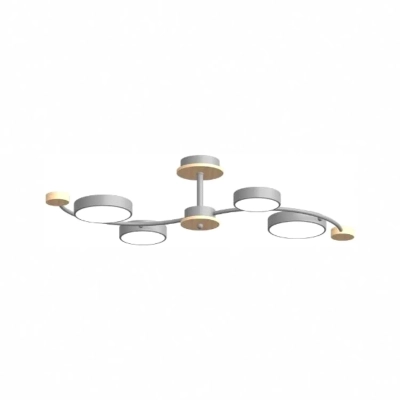Потолочный cветильник LED4U L3206-800 GR