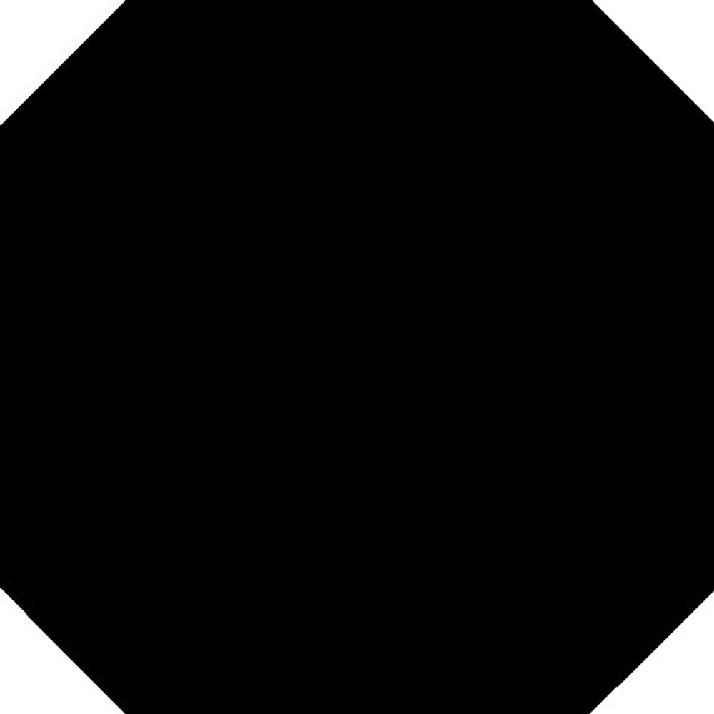 Плитка VIVES Octogono Negro 145 31,6x31,6