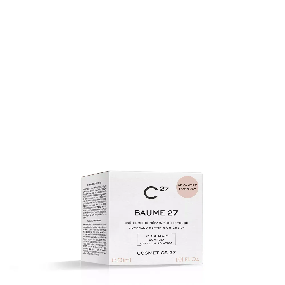 COSMETICS 27 (C 27) Глубоко питательный крем для интенсивного омоложения кожи Baume 27 Creme 30 мл