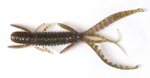 Виброхвосты съедобные Lucky John Pro Series HOGY SHRIMP 3" (76мм/10шт)