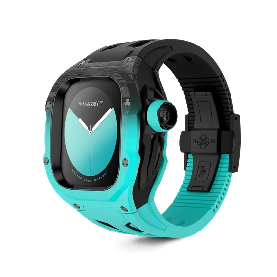 Корпус для Apple Watch - RSCIII49 Mansory - Чёрно-мятный