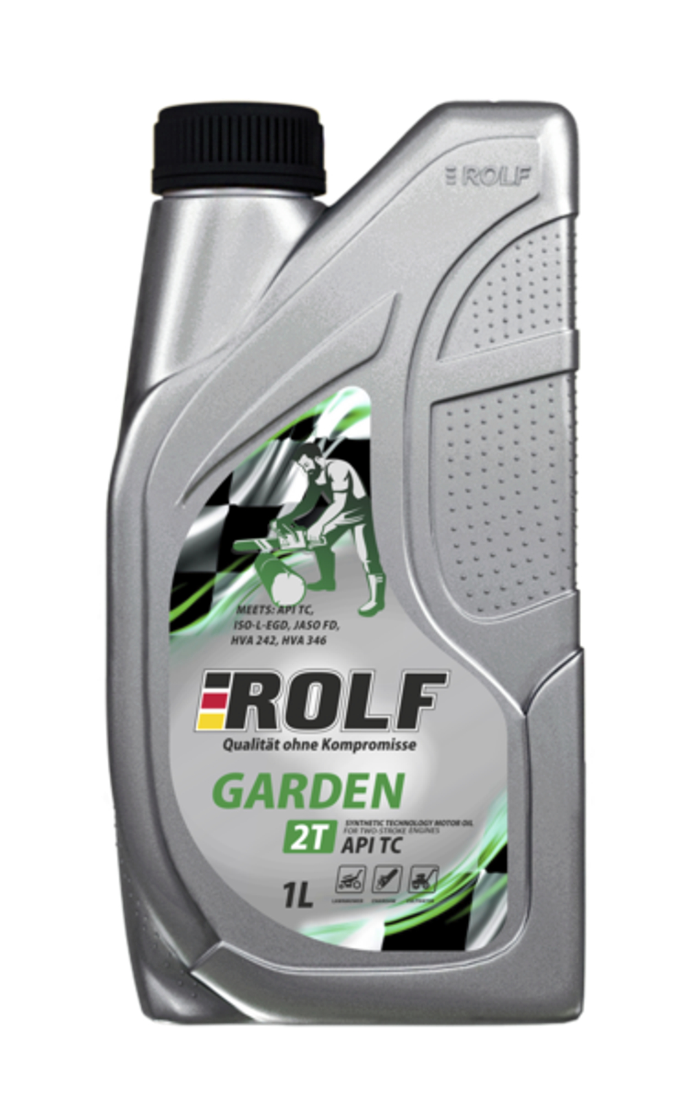 Масло Rolf Garden 2T п/синтетическое 1л пластик