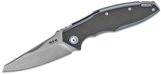 Складной нож MKM "RAUT" MKM/VP01 GB BK c клинком из стали Böhler M390 Microclean®, рукоять G10 / титан