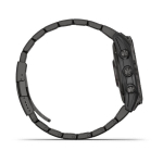 Умные часы Garmin Fenix 7 Sapphire Solar Титан DLC Carbon Grey с вентилируемым титановым ремешком Carbon Grey DLC 47 мм