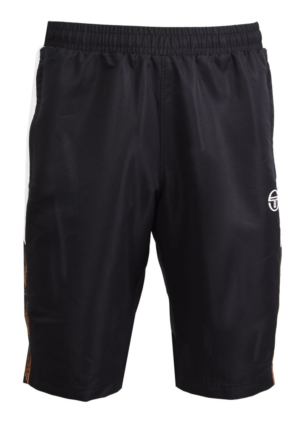 Мужские теннисные шорты Sergio Tacchini Punte Bermuda - black/apricot