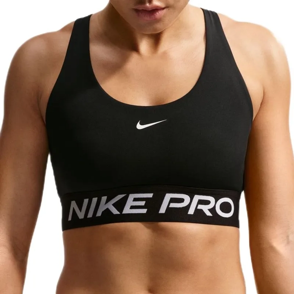 ТОП теннисный Nike Pro 365 Light Support Non Padded Sports - black/white