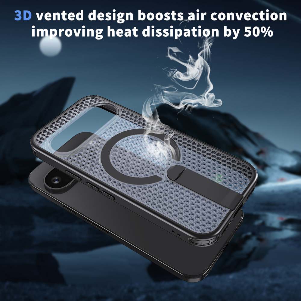 Прозрачный чехол Mesh Pro Magnetic Case для Google Pixel 10 Pro XL
