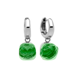 Серьги Qudo Firenze peridot 300159 G/S