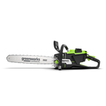 Цепная пила аккумуляторная Greenworks OCS600, 82V, 3,6кВт, 45см, бесщеточная, с АКБ 8Ач и ЗУ (2009607UH)