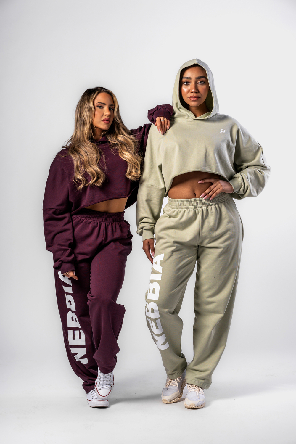 Худи Oversized Hoodie OWN YOUR POWER 433 Зеленый