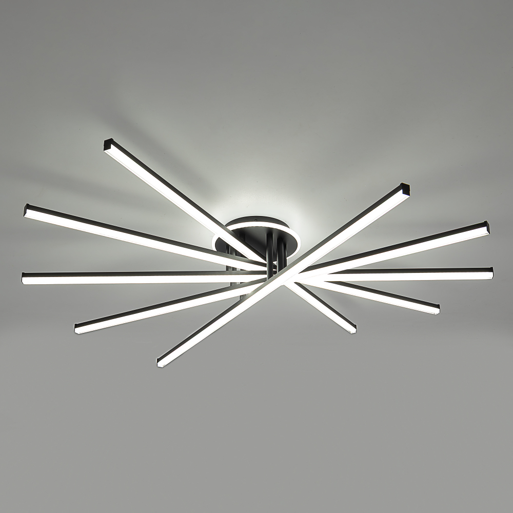 Citilux TRENT CL203651 LED Люстра с пультом Чёрная