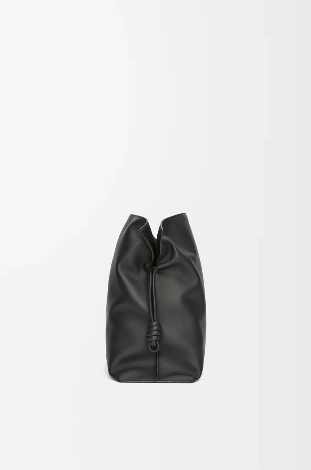 Loewe Сумка-клатч XL Flamenco из телячьей кожи наппа, черный