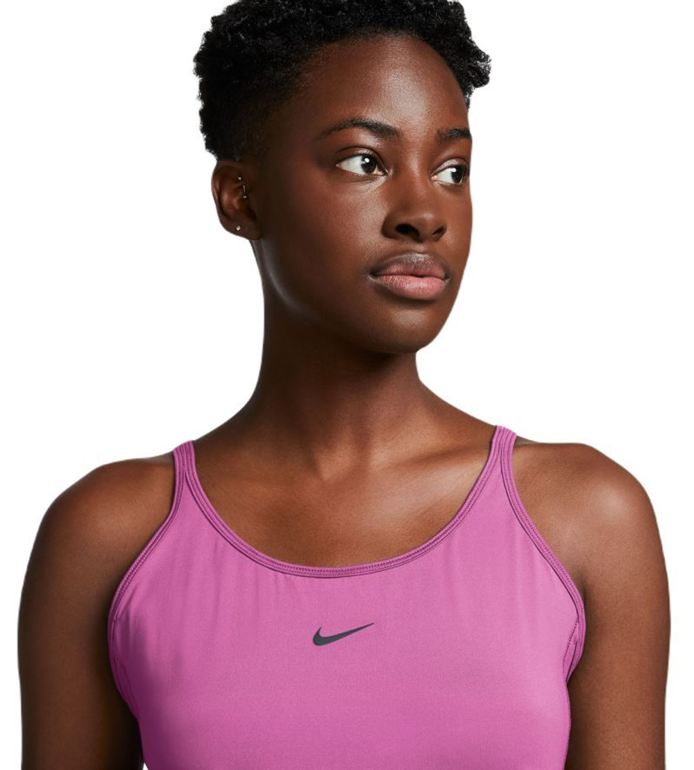 Женский топ теннисный Nike One Classic Dri-Fit Tank - Розовый