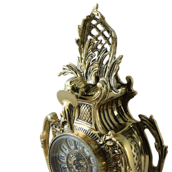 Bello De Bronze Каминные часы с канделябрами "Венера"
