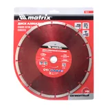 Диск алмазный, отрезной сегментный, 230 х 22.2 мм, сухая резка Matrix Professional — фото 5