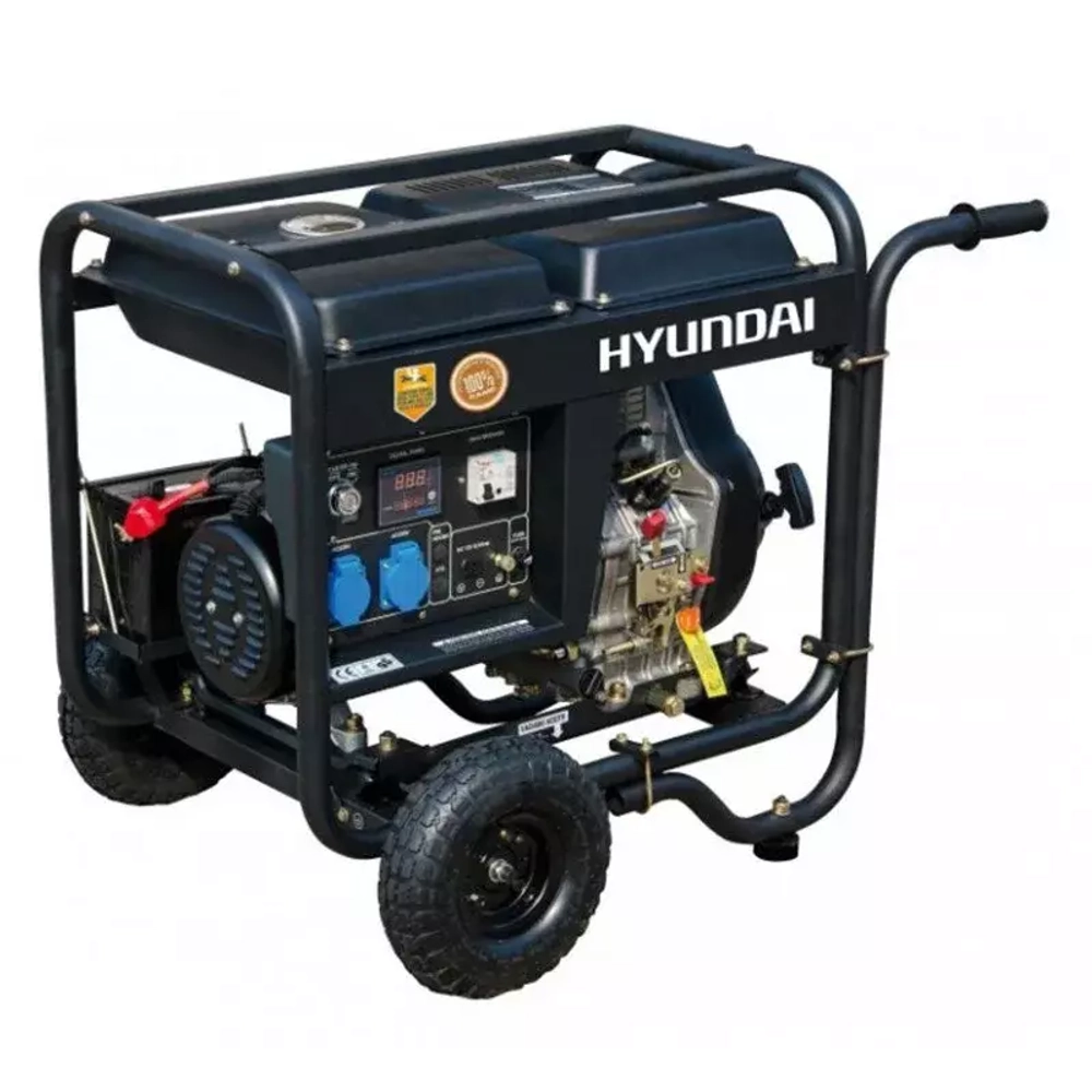 Дизельный генератор HYUNDAI DHY 6000LE-3