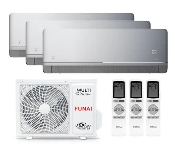 Мульти сплит-система Funai 3 x RAM-I-KM30HP.W01/S / RAM-I-3OK80HP.02/U