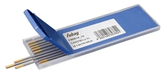 Вольфрамовые электроды Fubag D4,0×175 мм, (gold)_WL15, 10 шт