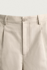 БРЮКИ RELAXED FIT ИЗ ХЛОПКА И ЛЬНА — ZARA · 0706/670